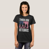 Thank you Veterans  Veterans Day 2022 T-shirt (Voorkant volledig)
