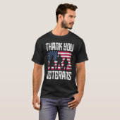 Thank you Veterans  Veterans Day 2022 T-shirt (Voorkant volledig)