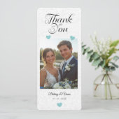 Thank You - Wedding Card (Staand voorkant)
