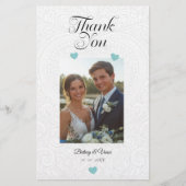 Thank You - Wedding Card Briefpapier (Voorkant)