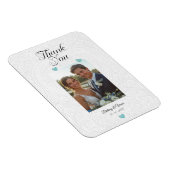 Thank You - Wedding Card Magneet (Rechterzijde)