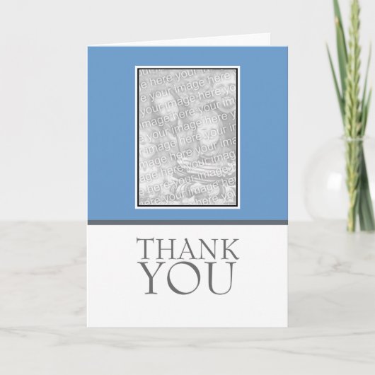 Thank you with Foto Bedankkaart (Voorkant)