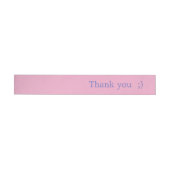 Thank you wraping label great for seal adreslabel wikkel (Individueel)