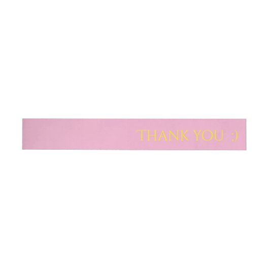 Thank you wraping  label great for seal adreslabel wikkel (Individueel)