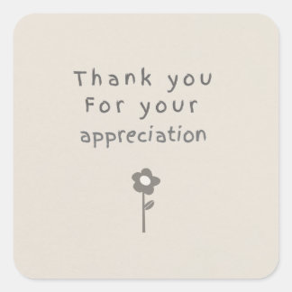 ' Thank your appreciation sticker '