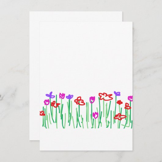 Thankcard Bedankkaart (Voorkant / Achterkant)