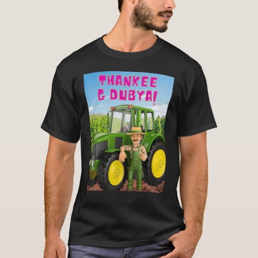 THANKEE G DUBYA-landbouwer T-shirt (Voorkant)