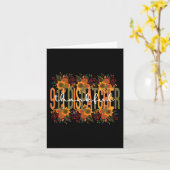 Thankful 911 Dispatcher Thanksgiving 911 Operator Kaart (Gele Bloem)