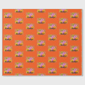 Thankful Autumn past Tekst en Kleur aan Cadeaupapier (Vlak)