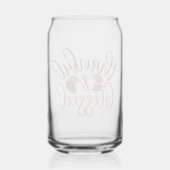 Thankful & Blessed Blikvorm Glas (Achterkant)