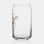 Thankful & Blessed Blikvorm Glas (Links)