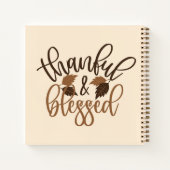 Thankful & Blessed Notitieboek (Achterkant)