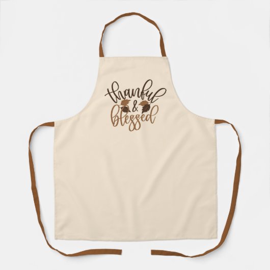 Thankful & Blessed Schort (Voorkant)