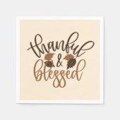 Thankful & Blessed Servet (Voorkant)