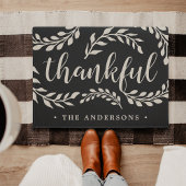 Thankful Branches | Gepersonaliseerd Deurmat