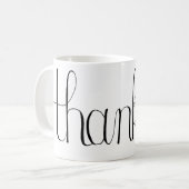 Thankful Coffee-Mok Koffiemok (Voorkant links)