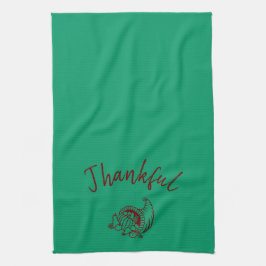 Thankful Cornucopia Kitchen Towel Theedoek