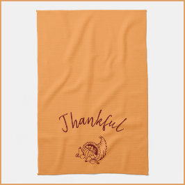 Thankful Cornucopia Kitchen Towel Theedoek