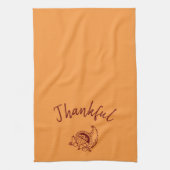 Thankful Cornucopia Kitchen Towel Theedoek (Verticaal)