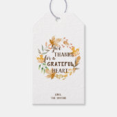 Thankful Custom Gift-Labels Cadeaulabel (Voorkant)