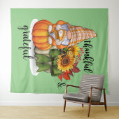 Thankful & dankbaar tapestry wandkleed (In Situ (horizontaal))