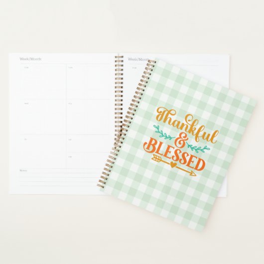 Thankful en Blessed Planner (Display)