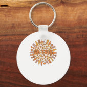 Thankful ER Tech Thanksgiving Emergency Room Sleutelhanger (Voorkant)