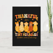 Thankful For Tiny Miracles Labor Delivery Nurse Th Kaart (Voorkant)