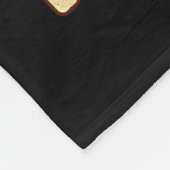 Thankful For You Forers Thanksgiving Happy Turkey  Fleece Deken (Hoek)