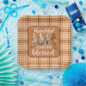 Thankful Gnomes – Autumn Blessings Papieren Bordje (Feest)