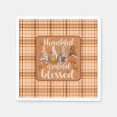 Thankful Gnomes – Autumn Blessings Servet (Voorkant)