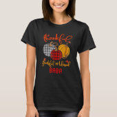 Thankful Grateful Blessed Baba Autumn Fall Pumpkin T-shirt (Voorkant)