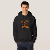 Thankful Grateful Blessed Dental Hygienist Pumpkin Hoodie (Voorkant volledig)