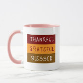 Thankful Grateful Blessed Mug Mok (Links)
