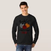 Thankful Grateful Blessed Nana Autumn Fall Pumpkin T-shirt (Voorkant volledig)