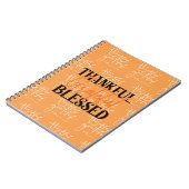 Thankful, Grateful, Blessed Notitieboek (Linkerzijde)