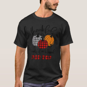 Thankful Grateful Blessed Pop Pop Buffalo Pset Th T-shirt