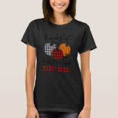 Thankful Grateful Blessed Step Mom Autumn Fall Pum T-shirt (Voorkant)