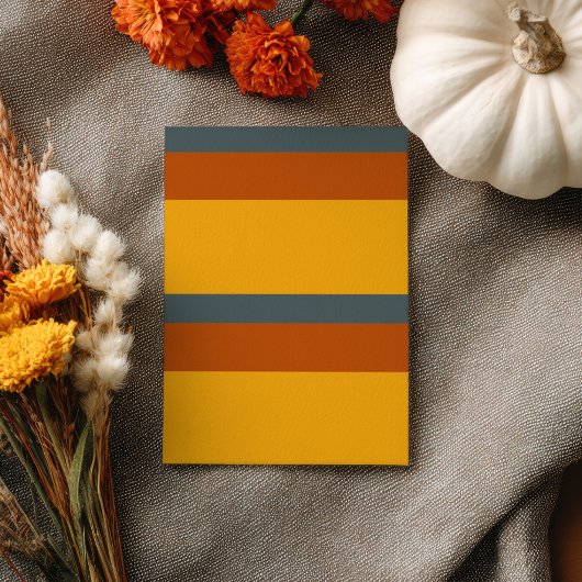 Thankful Grateful Blessed Thanksgiving Dinner  Kaart