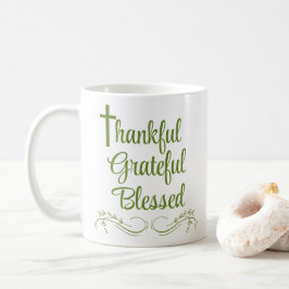 Thankful Grateful Blessed Thanksgiving Quote Koffiemok