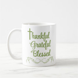 Thankful Grateful Blessed Thanksgiving Quote Koffiemok