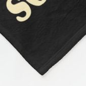 Thankful Grateful Somehow Feral Funny Raccoon Autu Fleece Deken (Hoek)