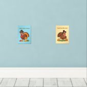 Thankful & Grateful Thanksgiving Print Set (Houten vloer)