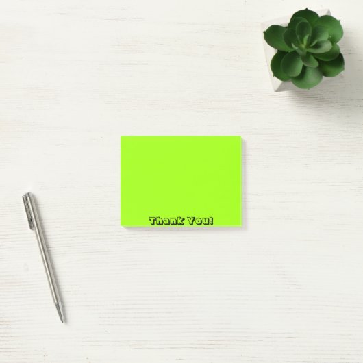 Thankful Green Post-it® Notes (Kantoor)