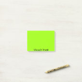 Thankful Green Post-it® Notes (Op bureau)