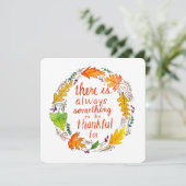Thankful Greeting Card Kaart (Staand voorkant)