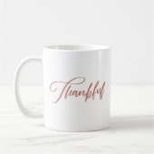Thankful Handwrite Typografie Koffiemok (Links)