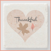 Thankful Heart en Leaf, landdoorlatend