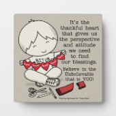 Thankful Hearts Fotoplaat (Voorkant)