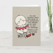 Thankful Hearts Kaart (Voorkant)